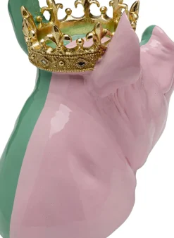 KARE24.se Dekorfigur Crowned Pig, 28cm - KARE Design