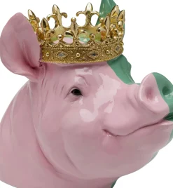 KARE24.se Dekorfigur Crowned Pig, 28cm - KARE Design