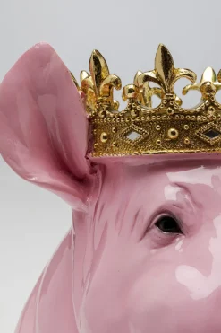 KARE24.se Dekorfigur Crowned Pig, 28cm - KARE Design