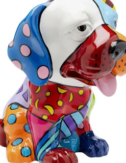 KARE24.se Dekorfigur Dog Patchwork - Hund, Flerfärgad, 35cm - KARE Design Sale