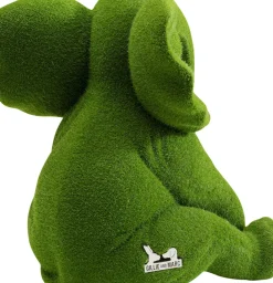 KARE24.se Dekorfigur Elephant - Grön Flock, 18cm - KARE Design Clearance