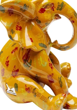 KARE24.se Dekorfigur Elephant - Gul, 18cm - KARE Design Best