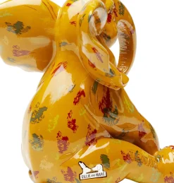 KARE24.se Dekorfigur Elephant - Gul, 18cm - KARE Design Best