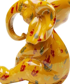 KARE24.se Dekorfigur Elephant - Gul, 18cm - KARE Design Best