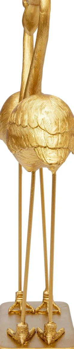 KARE24.se Dekorfigur Flamingo Love - Guld, 39cm - KARE Design Best