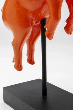 KARE24.se Dekorfigur Flying Pig - Orange Gris, 29cm - KARE Design Discount