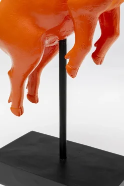 KARE24.se Dekorfigur Flying Pig - Orange Gris, 29cm - KARE Design Discount