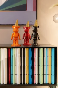 KARE24.se Dekorfigur Gelato Bear - Björn, Orange, 40cm - KARE Design Discount