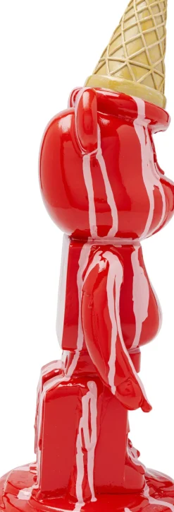 KARE24.se Dekorfigur Gelato Bear - Björn, röd, 40cm - KARE Design Clearance