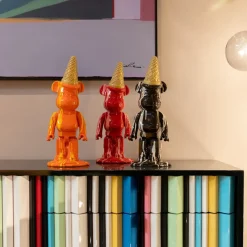 KARE24.se Dekorfigur Gelato Bear - Björn, Svart, 40cm - KARE Design Hot