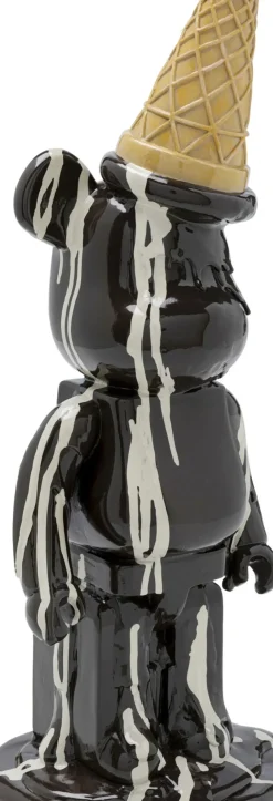 KARE24.se Dekorfigur Gelato Bear - Björn, Svart, 40cm - KARE Design Hot