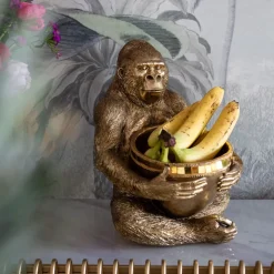 KARE24.se Dekorfigur Gorilla med Skål - KARE Design Outlet