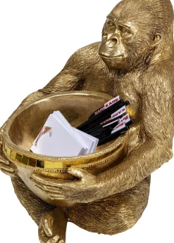 KARE24.se Dekorfigur Gorilla med Skål - KARE Design Outlet