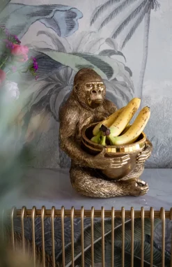 KARE24.se Dekorfigur Gorilla med Skål - KARE Design Outlet