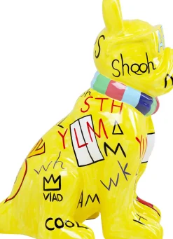 KARE24.se Dekorfigur Graffiti Dog - Gul, 122cm - KARE Design Outlet