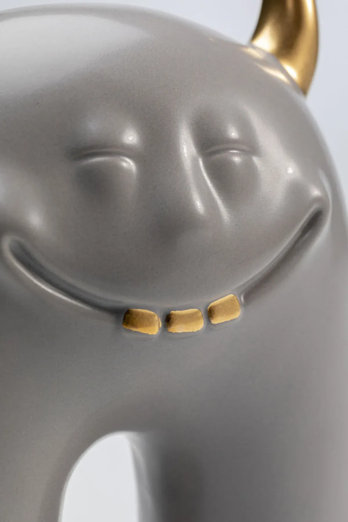 KARE24.se Dekor Funny Teeth - Grå, 15cm - KARE Design Discount