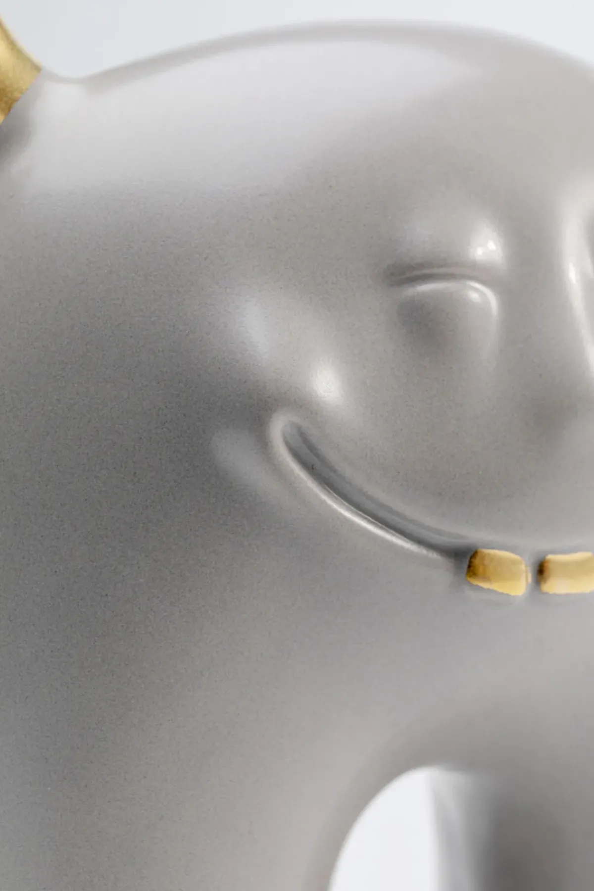 KARE24.se Dekor Funny Teeth - Grå, 15cm - KARE Design Discount