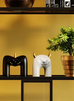 KARE24.se Dekor Funny Teeth - Grå, 15cm - KARE Design Discount