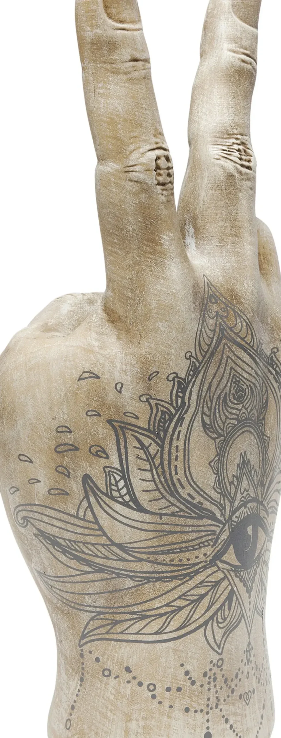 KARE24.se Dekor Hand Victory Tattoo Eye 36cm - KARE Design Best