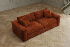 KARE24.se Djupsoffa Chill - Rust, 260cm - KARE Design Discount