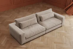 KARE24.se Djupsoffa Imola - Creme, 290cm - KARE Design