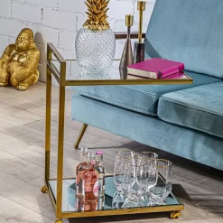 KARE24.se Dricksglas Diamond Guldkant - KARE Design Outlet