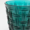 KARE24.se Dricksglas Tissue - Blågrön - KARE Design Discount