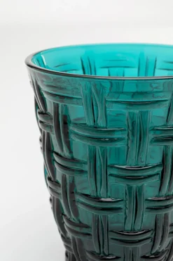 KARE24.se Dricksglas Tissue - Blågrön - KARE Design Discount