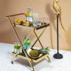 KARE24.se Drinkvagn Casino Guld/Svart - KARE Design Best