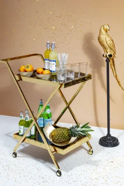 KARE24.se Drinkvagn Casino Guld/Svart - KARE Design Best