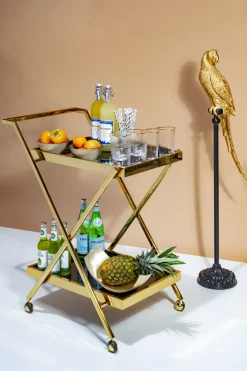 KARE24.se Drinkvagn Casino Guld/Svart - KARE Design Best