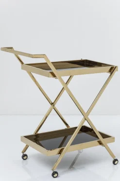 KARE24.se Drinkvagn Casino Guld/Svart - KARE Design Best
