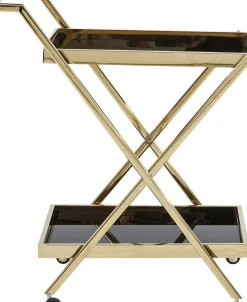 KARE24.se Drinkvagn Casino Guld/Svart - KARE Design Best
