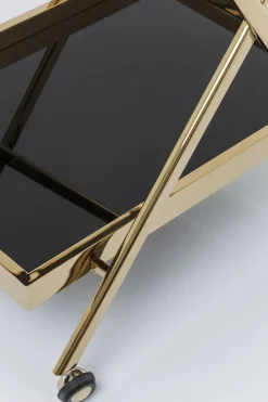 KARE24.se Drinkvagn Casino Guld/Svart - KARE Design Best