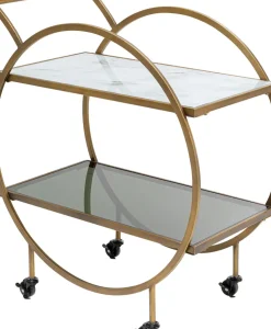 KARE24.se Drinkvagn Loft - Mässing - KARE Design New