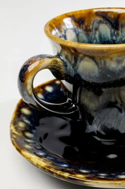 KARE24.se Espressokopp Lio - Mörkblå (2-delar) - KARE Design Sale