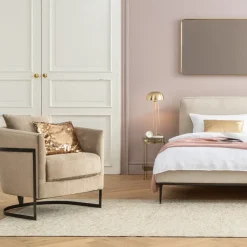 KARE24.se Fåtölj La Vida - Ljusbrun/Sand - KARE Design Outlet