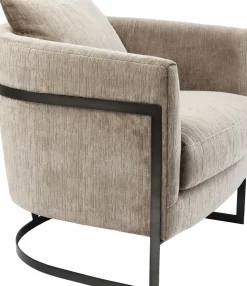 KARE24.se Fåtölj La Vida - Ljusbrun/Sand - KARE Design Outlet