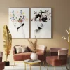 KARE24.se Glastavla Spring Hair, 80x120cm - KARE Design Outlet