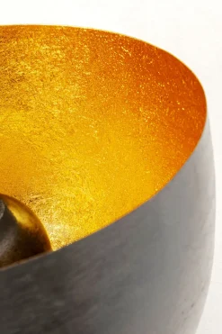 KARE24.se Golvlampa Apollon - Antracitgrå/Guld Ø35cm - KARE Design Discount