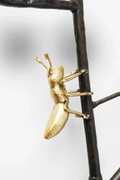 KARE24.se Hängare Ants On A Tree - Klädhängare Svart/Guld, 69x160cm - KARE Design Clearance
