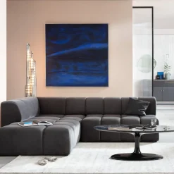 KARE24.se Hörnsoffa Belami - Grå Vänster, 265x210cm - KARE Design Online