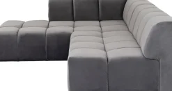 KARE24.se Hörnsoffa Belami - Grå Vänster, 265x210cm - KARE Design Online