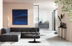 KARE24.se Hörnsoffa Belami - Grå Vänster, 265x210cm - KARE Design Online