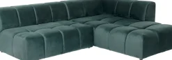 KARE24.se Hörnsoffa Belami - Mörkgrön Höger, 265x210cm - KARE Design Clearance