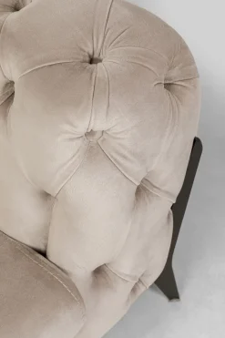 KARE24.se Hörnsoffa Bellissima - SammetsTaupe, Vänster, 240x180cm - KARE Design Online