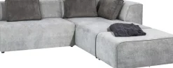 KARE24.se Hörnsoffa Infinity - Grå Höger, 306x182cm - KARE Design Outlet