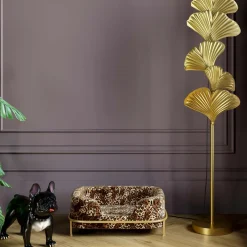 KARE24.se Hundbädd/Kattbädd Diva Leo - Leopardmönstrad - KARE Design Outlet