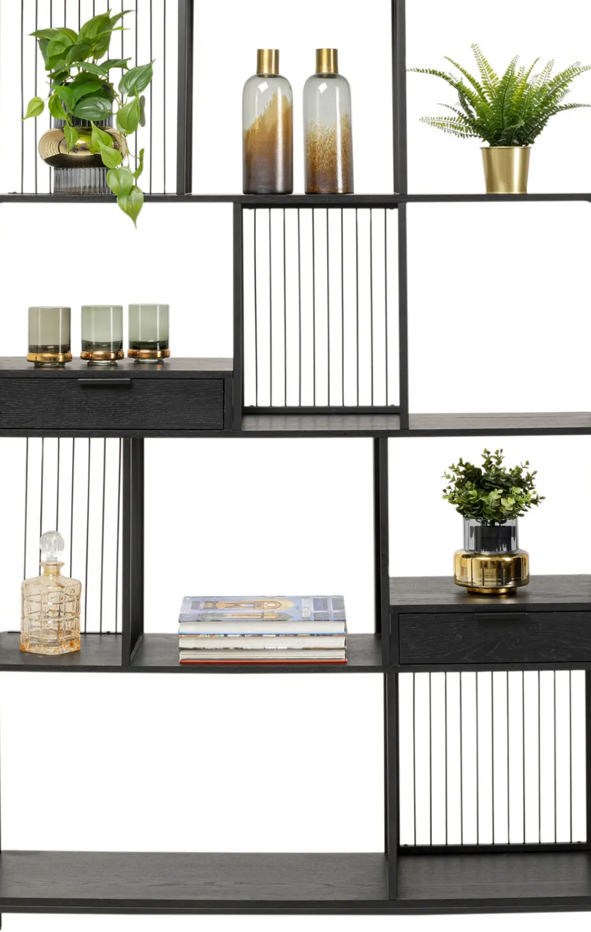 KARE24.se Hylla Bologna - Svart, 200x125cm - KARE Design Discount