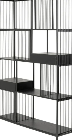 KARE24.se Hylla Bologna - Svart, 200x125cm - KARE Design Discount